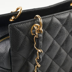 Chanel Black PST Petite Timeless Tote