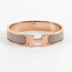 Hermes Clic H PM Bracelet Marron Glace