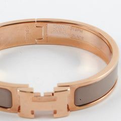 Hermes Clic H PM Bracelet Marron Glace