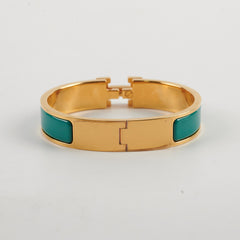 Hermes Clic H Bracelet PM Turquoise