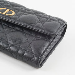 Christian Dior Caro Orchid Long Wallet