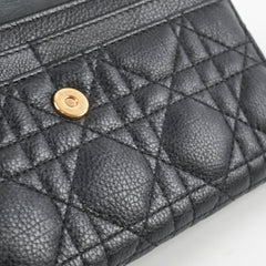 Christian Dior Caro Orchid Long Wallet