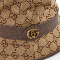 Gucci GG Bucket Hat Beige Monogram 58cm