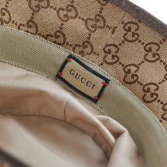 Gucci GG Bucket Hat Beige Monogram 58cm