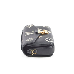 Louis Vuitton Pochette Metis East West Bag Black/Beige