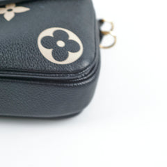 Louis Vuitton Pochette Metis East West Bag Black/Beige