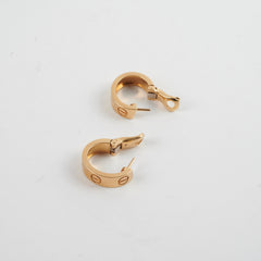 Cartier Love Earrings Yellow Gold 2020