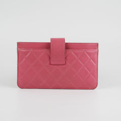 Chanel Pink Caviar Wallet Pouch