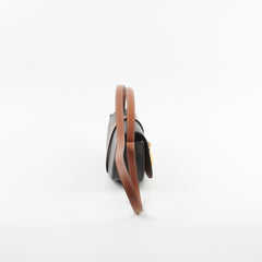 Celine Triomphe Tabou Clutch with Strap Brown/Tan