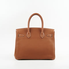 Hermes Birkin 30 Togo Gold - C Stamp