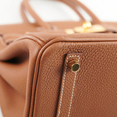 Hermes Birkin 30 Togo Gold - C Stamp