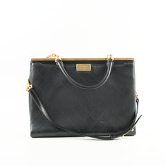 Chanel Calfskin Coco Luxe Large Tote Black - 25 Series