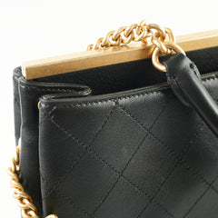 Chanel Calfskin Coco Luxe Large Tote Black - 25 Series