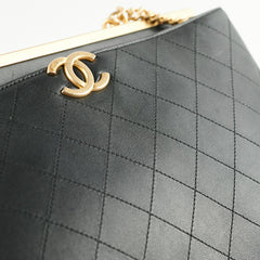 Chanel Calfskin Coco Luxe Large Tote Black - 25 Series