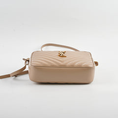 Saint Laurent Lou Camera Beige Bag