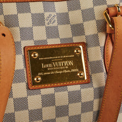 Louis Vuitton Hampstead MM Damier Azur Tote Bag