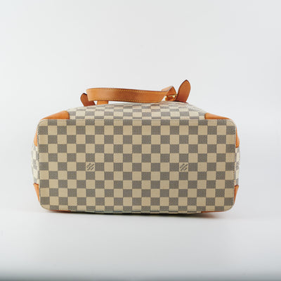 Louis Vuitton Hampstead MM Damier Azur Tote Bag - THE PURSE AFFAIR