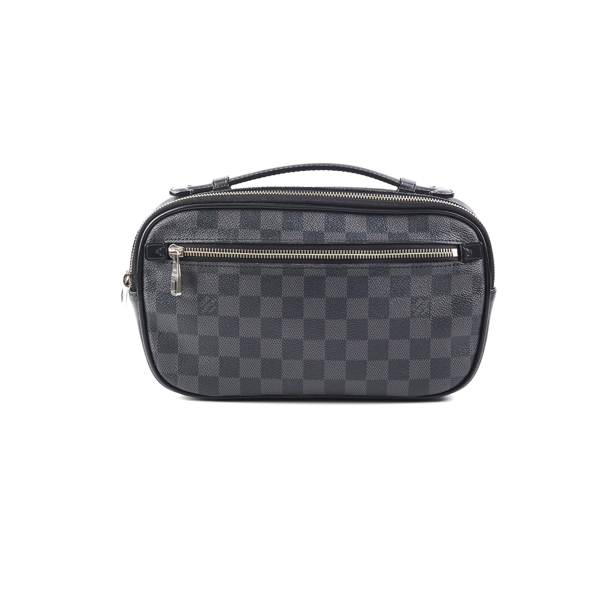 Louis Vuitton Damier Graphite Ambler Waist Bag - Black Waist Bags, Handbags  - LOU767087
