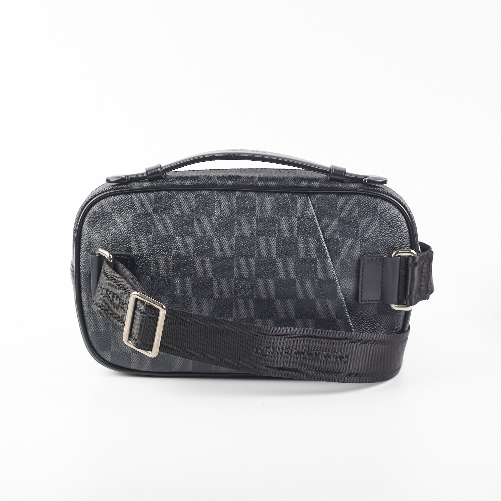 Shop Louis Vuitton DAMIER GRAPHITE Men's Belt Bags