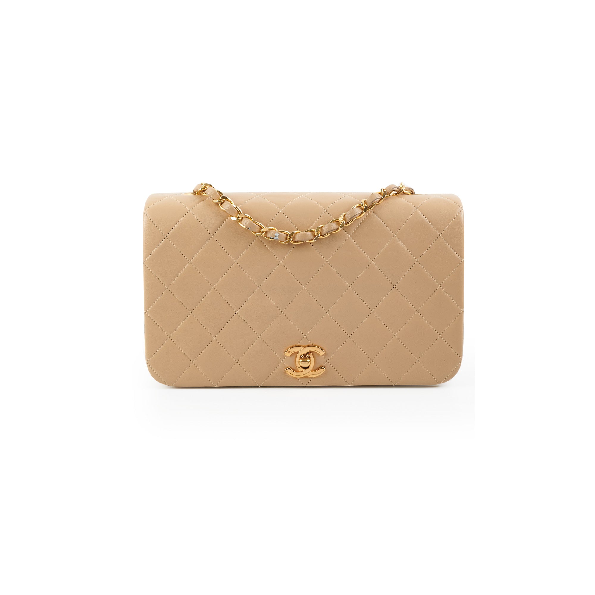 Chanel Vintage 24 Gold Mini Flap Bag - THE PURSE AFFAIR