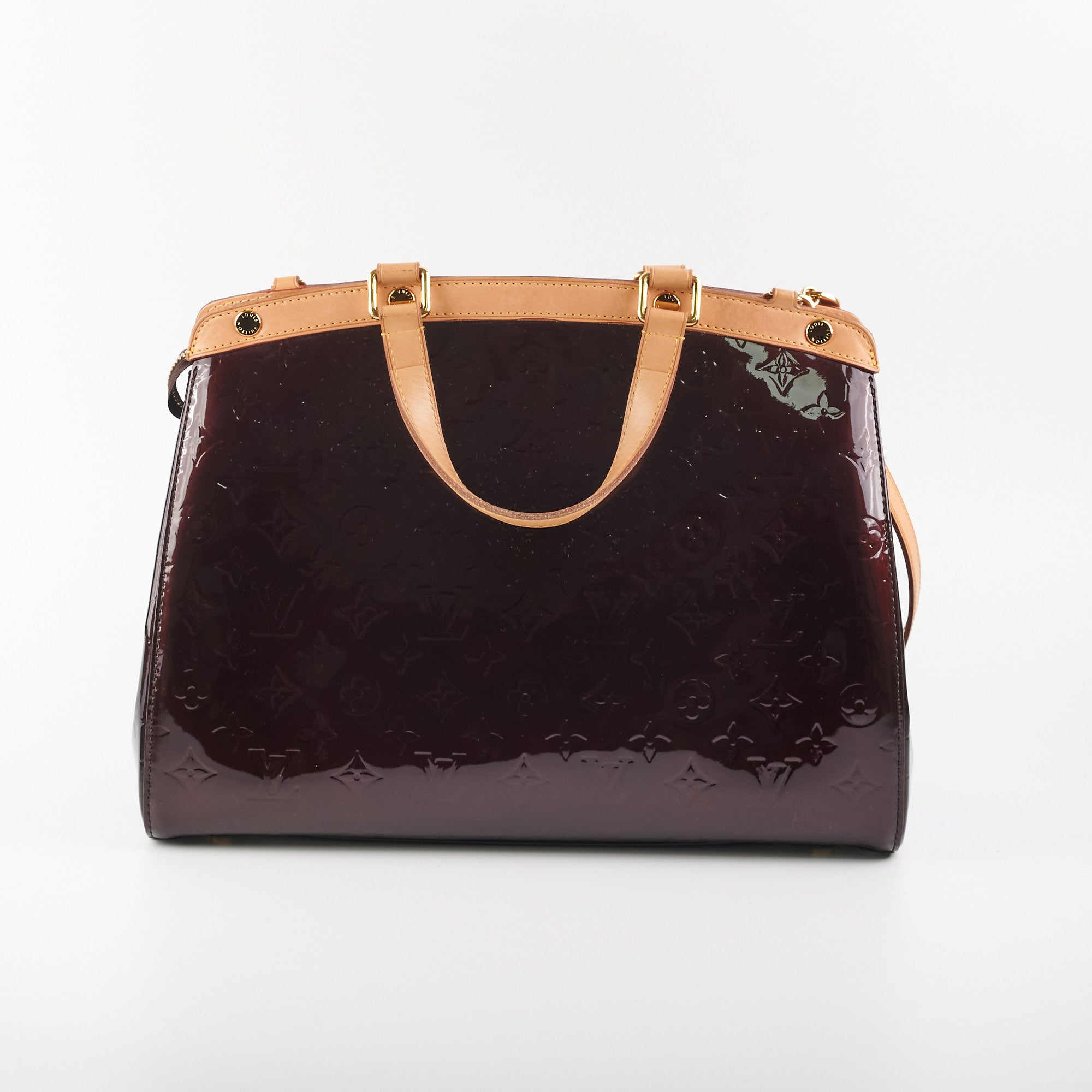 Louis Vuitton Amarante Monogram Vernis Brea MM Bag – LovedLuxeBags