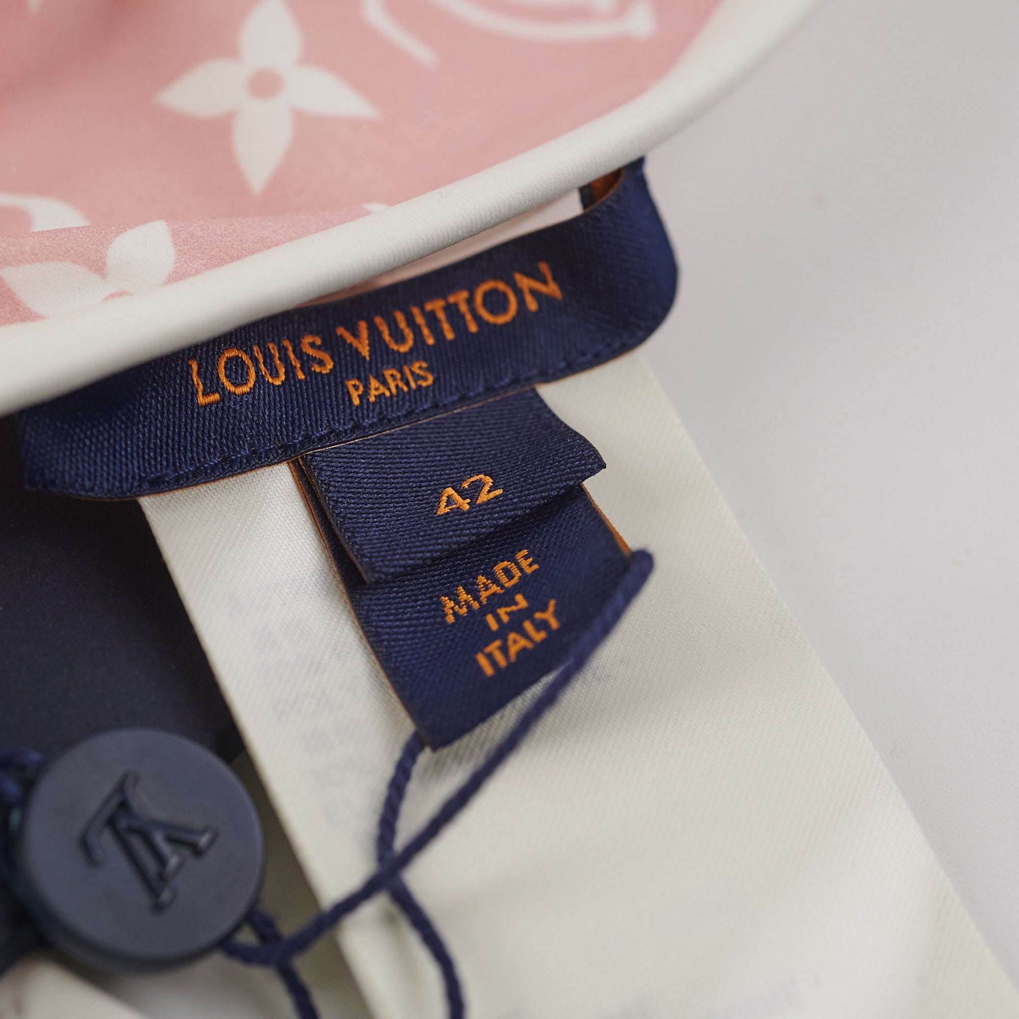 Louis Vuitton 1AC4JT Flight Mode Bikini Bottom , White, 42