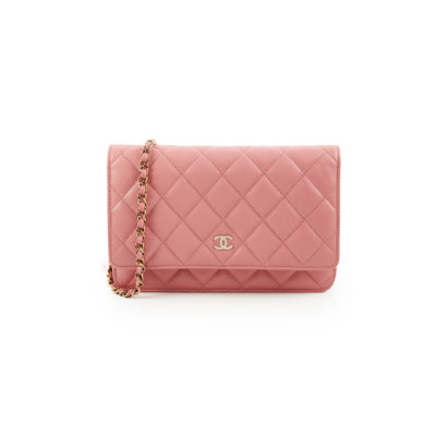 Chanel Pink Wallet On Chain WOC Bag - THE PURSE AFFAIR