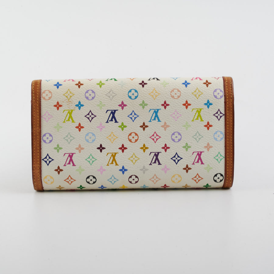 Cloth wallet Louis Vuitton Multicolour in Cloth - 25250858