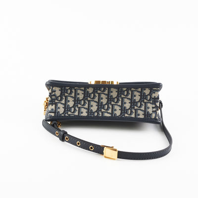 Dior Small 30 Montaigne Bag Black - THE PURSE AFFAIR