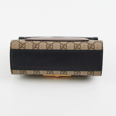 Gucci Padlock Bag Large Monogram/Black  Secondhand Gucci Bags - THE PURSE  AFFAIR