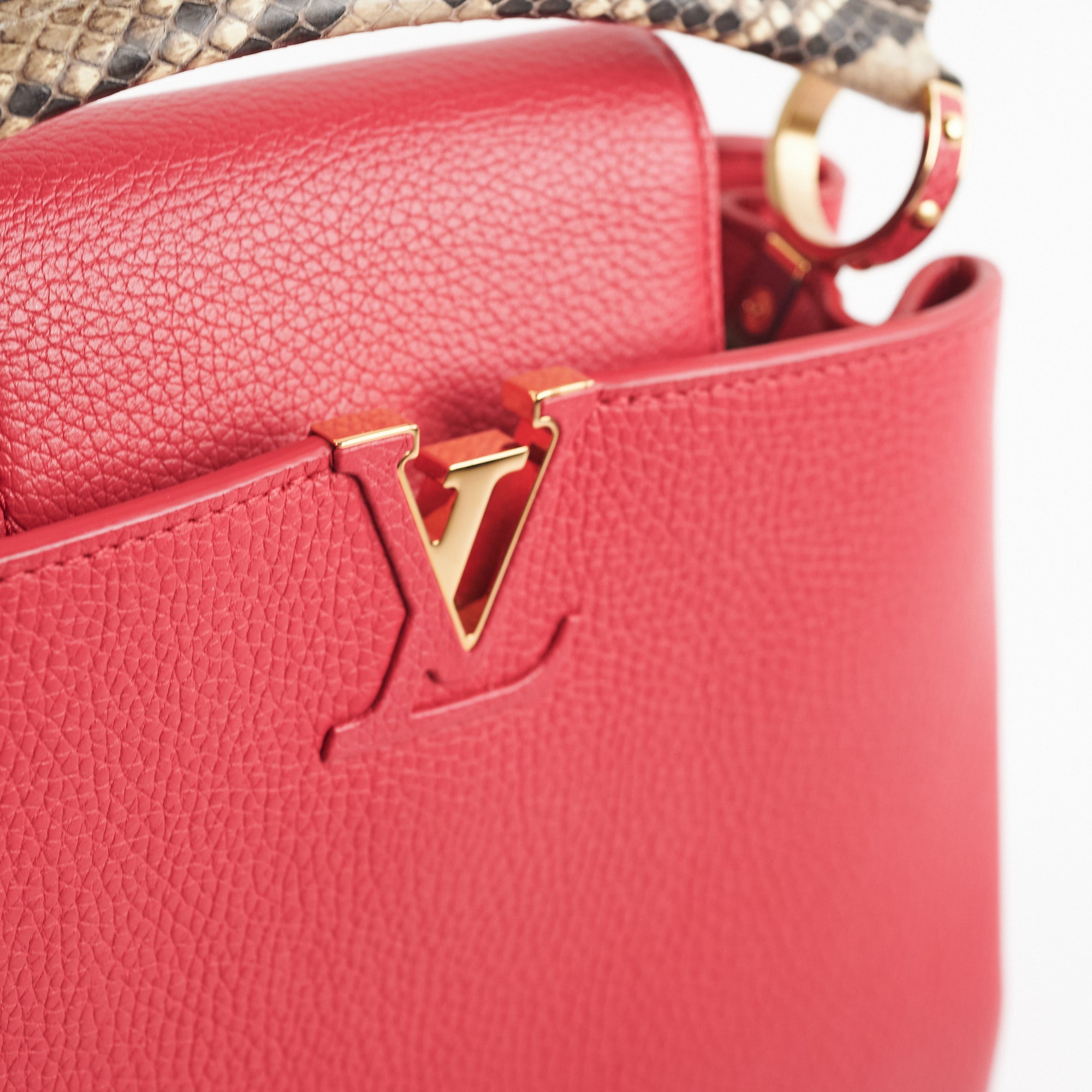 Louis Vuitton Python Top Handle - THE PURSE AFFAIR