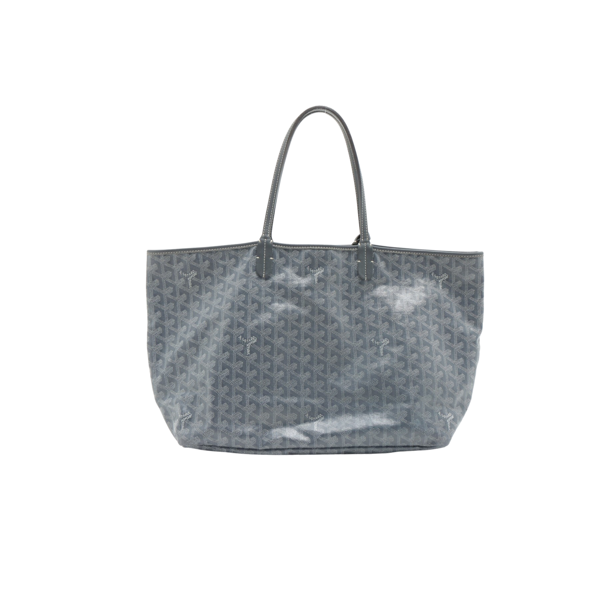 Goyard Saint Louis PM Tote Blue - THE PURSE AFFAIR