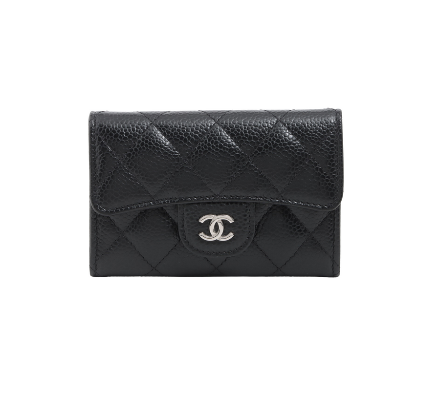 Chanel Classic Caviar Mini Pouch Coral - THE PURSE AFFAIR