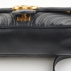 Gucci Marmont Small Black Shoulder Bag