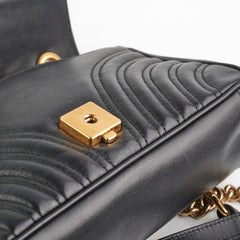 Gucci Marmont Small Black Shoulder Bag