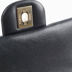 Chanel Mini Rectangle Lambskin Black Microchip