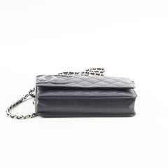 Chanel CC Cambon Wallet on Chain WOC Black