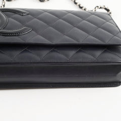 Chanel CC Cambon Wallet on Chain WOC Black