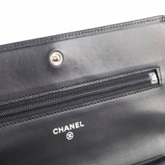 Chanel CC Cambon Wallet on Chain WOC Black