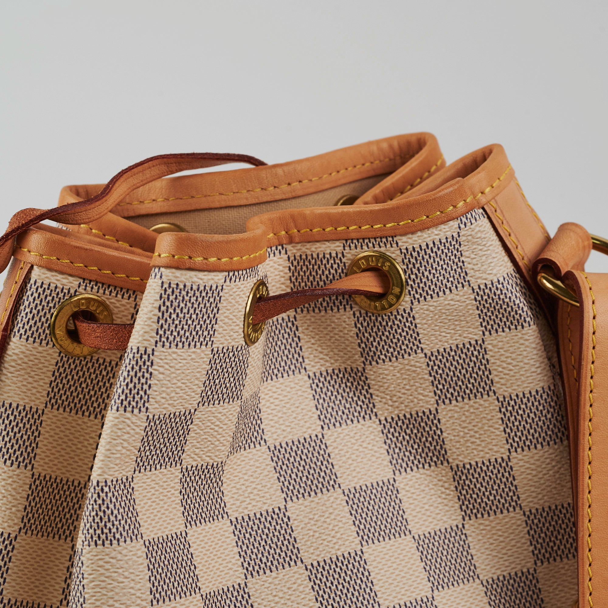 Louis Vuitton Neo Noe BB Damier Azur Canvas - THE PURSE AFFAIR