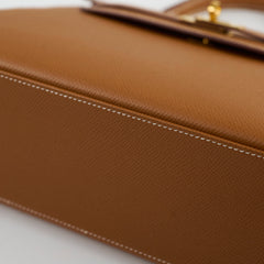 Hermes Kelly 25 Gold Epsom Z Stamp 2021