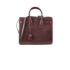 Saint Laurent Sac De Jour Burgundy Small