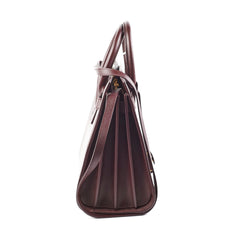 Saint Laurent Sac De Jour Burgundy Small