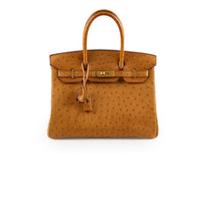 Hermes Birkin 30 Ostrich - Y Circle Stamp