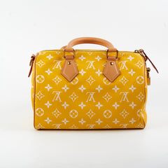 Louis Vuitton Speedy P9 Bandoulière 25 Jaune Mat