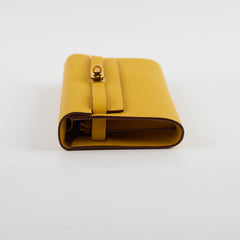 Hermes Kelly To Go Yellow Epsom  - Stamp Z