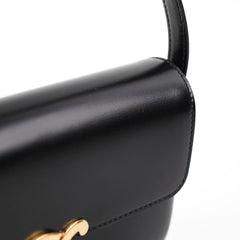 Celine Triomphe Black Shoulder Bag