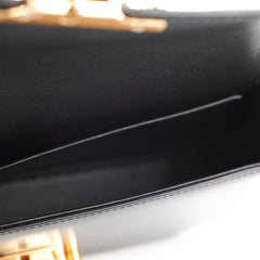 Celine Triomphe Black Shoulder Bag