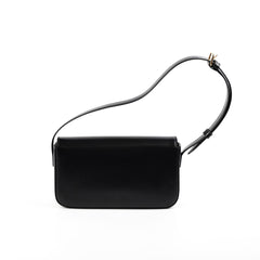 Celine Triomphe Black Shoulder Bag