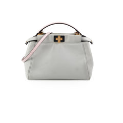 Fendi Peekaboo Small Blue/Pink